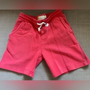 Mini Boden Red Essential Sweatshorts, Size 6y